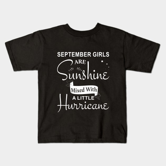 September Girls Shirt Kids T-Shirt by krezan